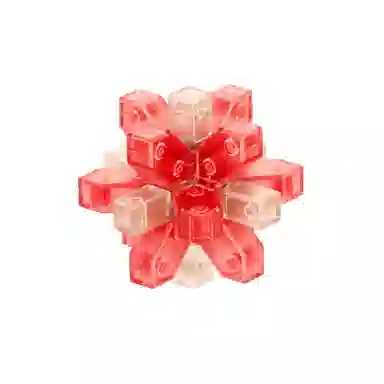 奇艺 古典琉璃色 孔明锁 国潮益智鲁班锁 解压 玩具