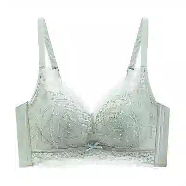 芬腾 薄款大胸显小洞洞杯调整型内衣女聚拢上托收副乳防下垂夏季文胸 女款