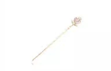 大唐国鼎 爱心魔法棒 极简风时尚气质可爱甜美小清新 发衩轻奢精致高级感小众创意设计 发簪 女款