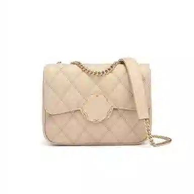 稻草人 休闲简约时尚小众设计 聚氨酯革 单肩斜挎包