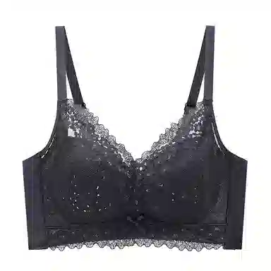 芬腾 薄款大胸显小洞洞杯调整型内衣女聚拢上托收副乳防下垂夏季文胸 女款