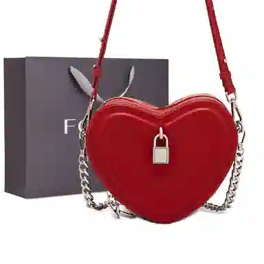 FOXER Heart Bag Red