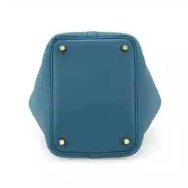 HERMES Picotin Lock 18 Clemence S4 Deep Blue