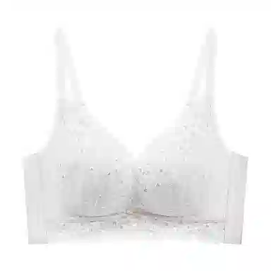 芬腾 薄款大胸显小洞洞杯调整型内衣女聚拢上托收副乳防下垂夏季文胸 女款