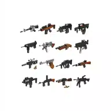 KAZI AK47 diy 0-300pcs 880081-16