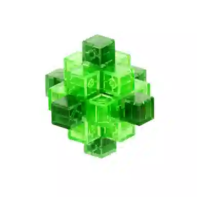 奇艺 古典琉璃色 孔明锁 国潮益智鲁班锁 解压 玩具