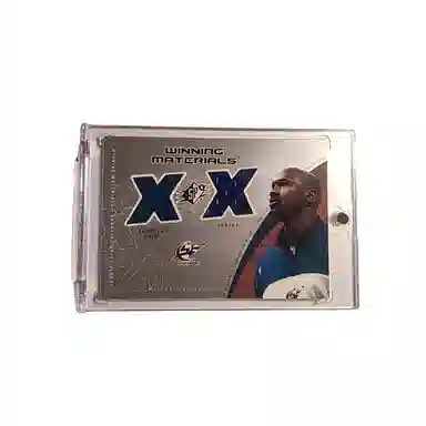 UPPER DECK 2002UDWinningMaterialsShootingshirtJersey