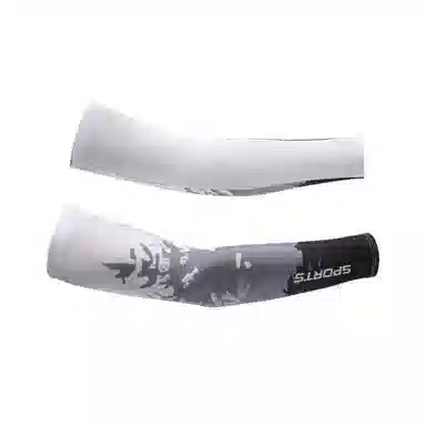 俞兆林 加大加肥冰袖户外出游登山骑行外卖出游开车电竞夏天遮阳防紫外线凉感护袖透气护臂护肘袖套 轻薄款 防晒袖 男女同款情侣款