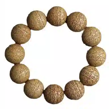 仙作美 帝王木 金丝楠小叶桢楠 木作手串 男款 楠木