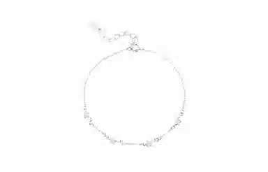 牧言 莫比乌斯/麦穗/蝴蝶/山茶花/蝴蝶结/森系简约高级感 光面立体闪耀五角星拼接日常百搭手饰 合金 星星闪烁手链 女款