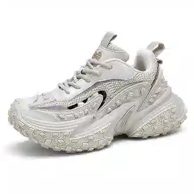 黑魂 网布 厚底时尚潮流百搭 防滑耐磨增高 低帮 老爹鞋 男女同款