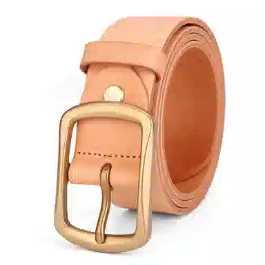 牛当家 手工原色牛皮裤带 皮带 男款