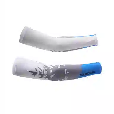 俞兆林 加大加肥冰袖户外出游登山骑行外卖出游开车电竞夏天遮阳防紫外线凉感护袖透气护臂护肘袖套 轻薄款 防晒袖 男女同款情侣款