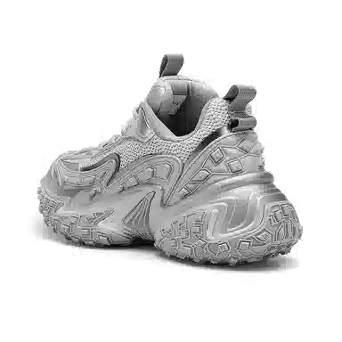 黑魂 网布 厚底时尚潮流百搭 防滑耐磨增高 低帮 老爹鞋 男女同款