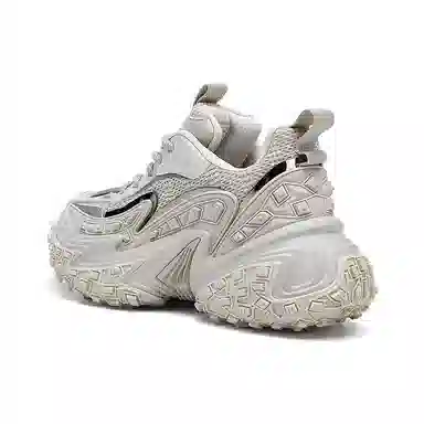 黑魂 网布 厚底时尚潮流百搭 防滑耐磨增高 低帮 老爹鞋 男女同款