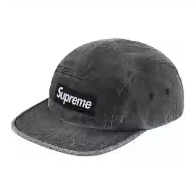 Supreme SS24 WEEK 18 COATED DENIM CAMP CAP
