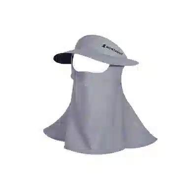 梦特娇 夏季颈脸基尼全防护防紫外线面罩 锦纶 防晒帽 女款