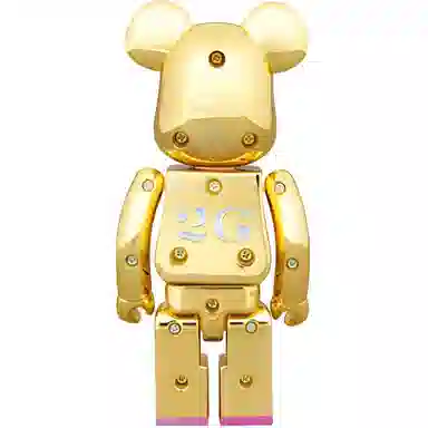 BERBRICK 2G HAJIME SORAYAMA GOLD 14.5cm
