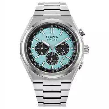 Citizen 100m Eco-Drive Titanium Green Dial