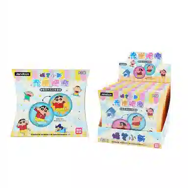 简动文创 光栅吧唧蜡笔小新搞怪系列 马口铁周边玩具 徽章