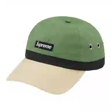 Supreme Crown Band Nylon 6-Panel Green