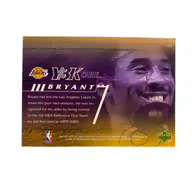 UPPER DECK 2000 KobeBryant