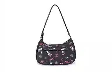 Hello Kitty Hobo Bag Black