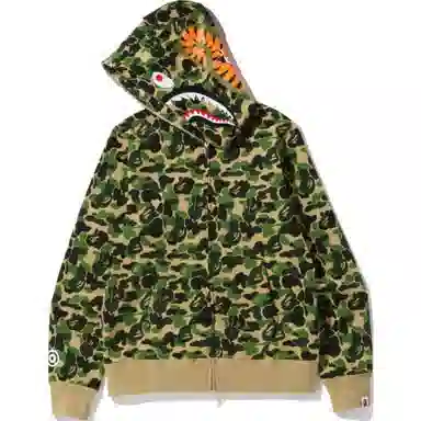 A BATHING APE SS24 Abc Shark Zip Hoodie