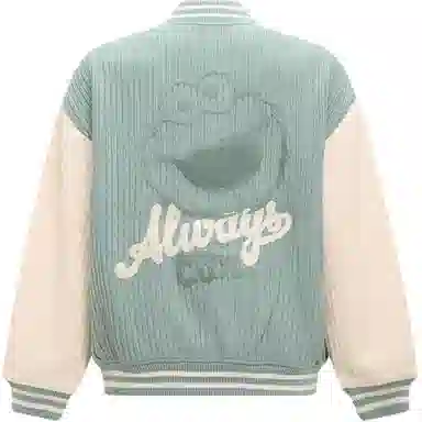 TSMLXLT Sesame Street Baseball Jacket