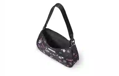 Hello Kitty Hobo Bag Black