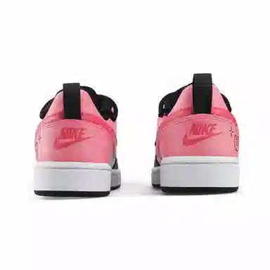 Nike Court Borough Low GS Black Pink