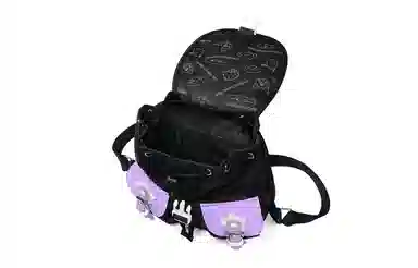 ZGO Sanrio Backpack Black Purple
