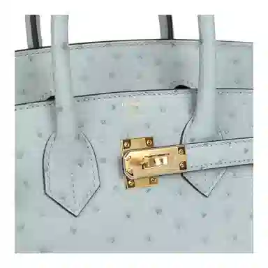 HERMES Birkin 25 NK 8U Bleu Glacier