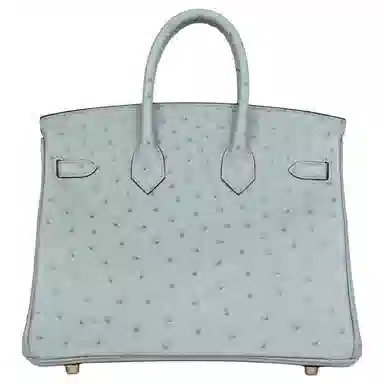HERMES Birkin 25 NK 8U Bleu Glacier