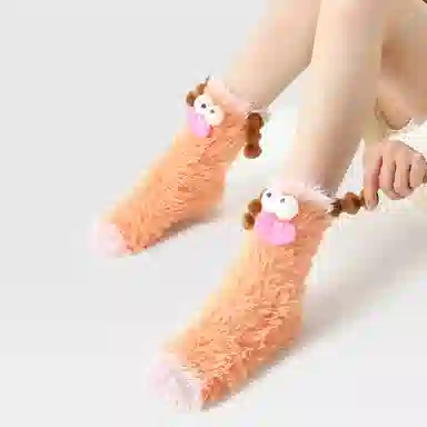 Primeet Coral Fleece Cartoon Socks