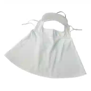 上海故事 立体遮阳帽檐护颈防晒口罩 聚酯纤维 防晒面罩 女款