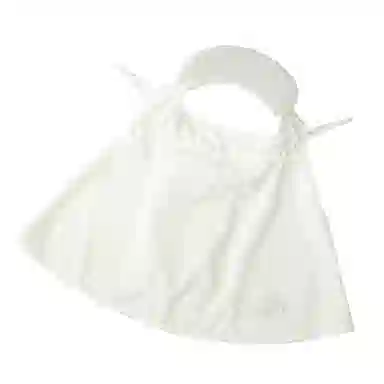 上海故事 立体遮阳帽檐护颈防晒口罩 聚酯纤维 防晒面罩 女款