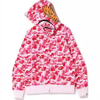 A BATHING APE SS24 Abc Shark Zip Hoodie