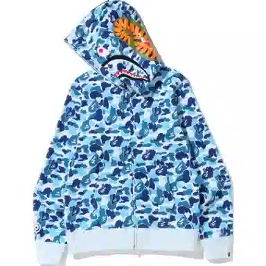 A BATHING APE SS24 Abc Shark Zip Hoodie