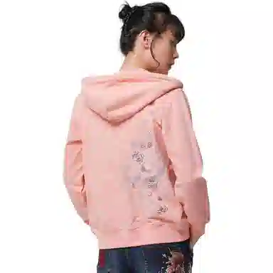 鬼洗 时尚潮流连帽长袖卫衣 女款