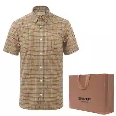 Burberry SS21 Check Short Sleeve Shirt