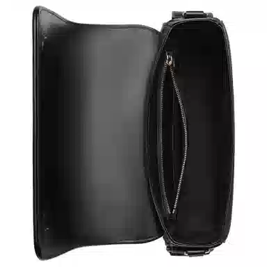 GUCCI Adjustable Strap Magnetic Flap Bag Gray