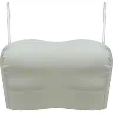 多情猫  纯色抹胸聚拢防下垂美背薄款 防走光吊带显瘦背心一体杯文胸