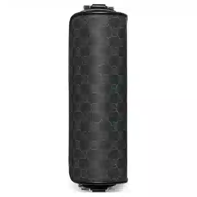 GUCCI Adjustable Strap Magnetic Flap Bag Gray