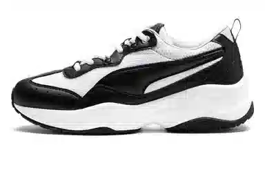 PUMA Cilia Trainers Black White