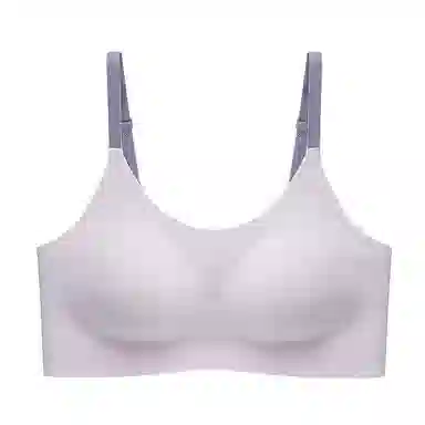 莫代尔 纯色聚拢休闲无痕舒适文胸 女款