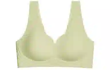 莫代尔 纯色无痕聚拢舒适美背文胸 女款