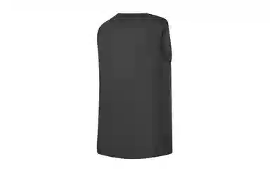 乔丹 速干透气 字母印花休闲薄款 时尚训练比赛 圆领套头篮球背心 男款 铁灰色