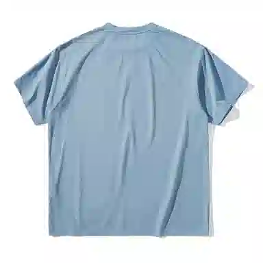 NOTHOMME Blue Water Print T-Shirt