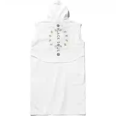 鬼洗 时尚休闲印花无袖连衣裙 女款